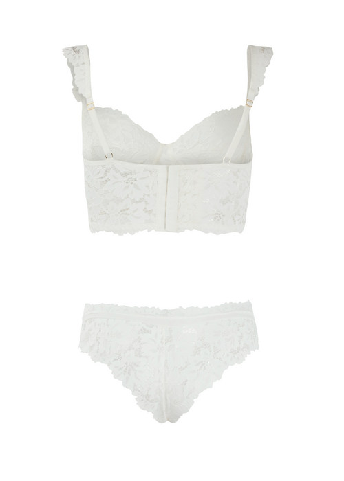 Ivory Blossom Bustier