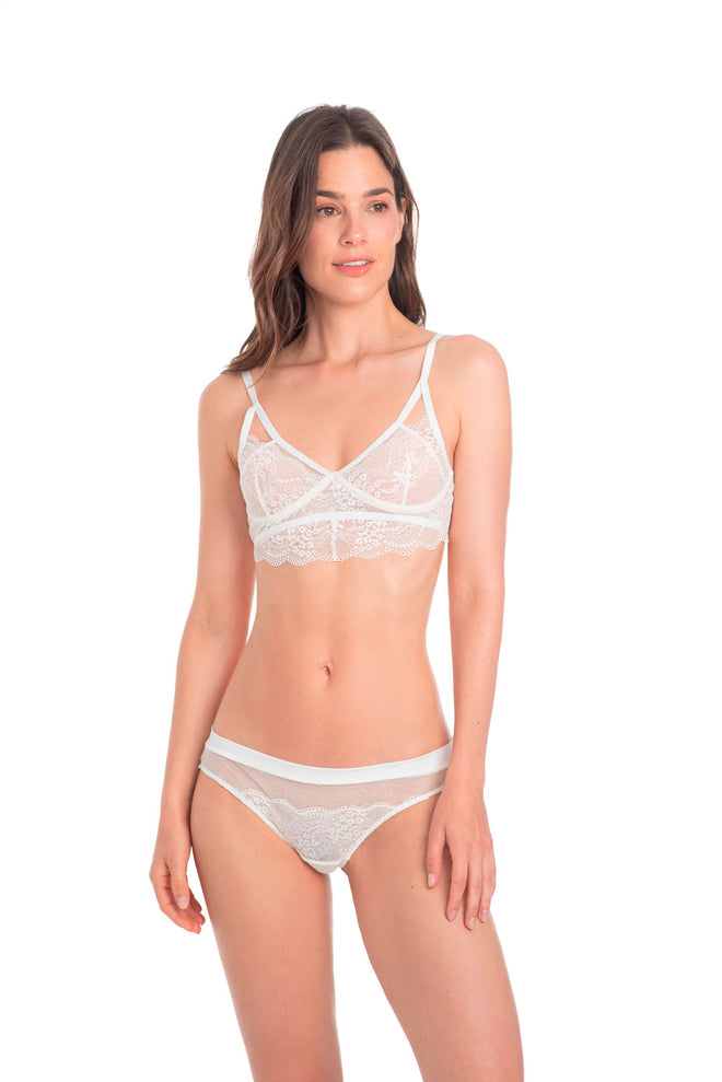 White Calla Bra